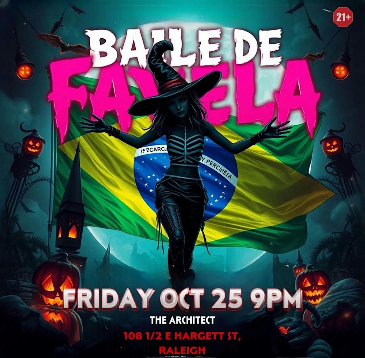 Halloween Baile de Favela NC