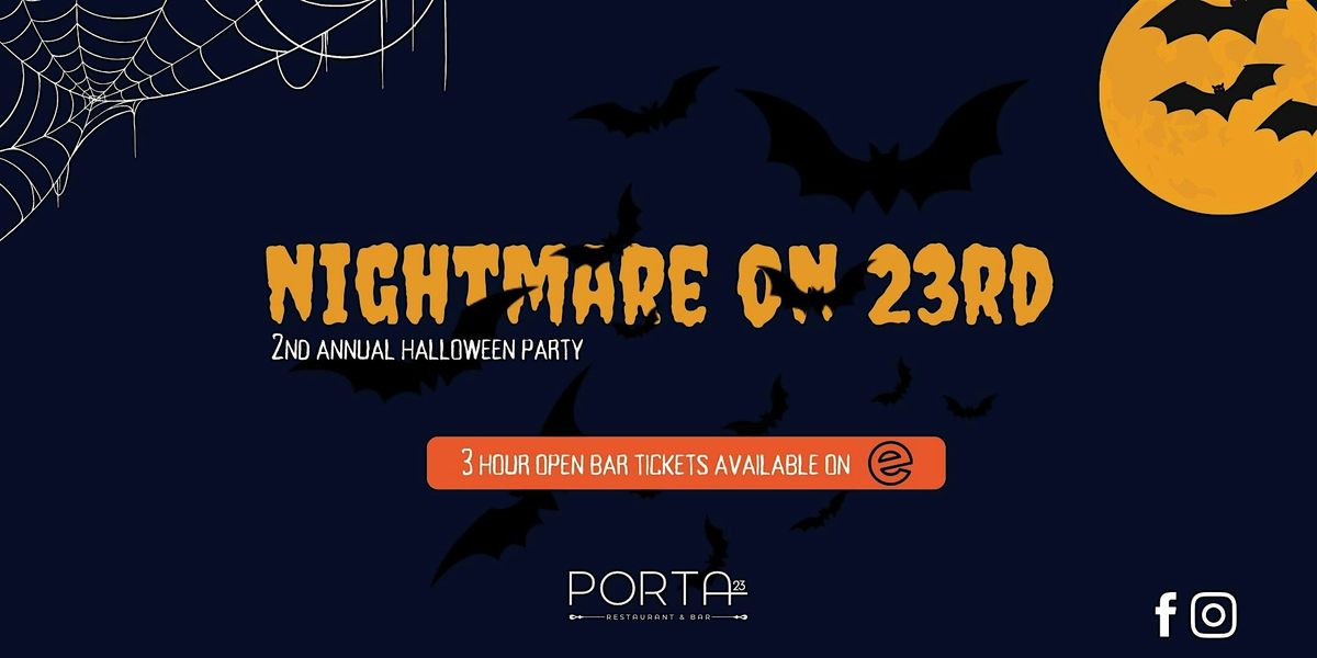 Thursday October 31st 2024: Wickeded Terror at Porta 23 Astoria