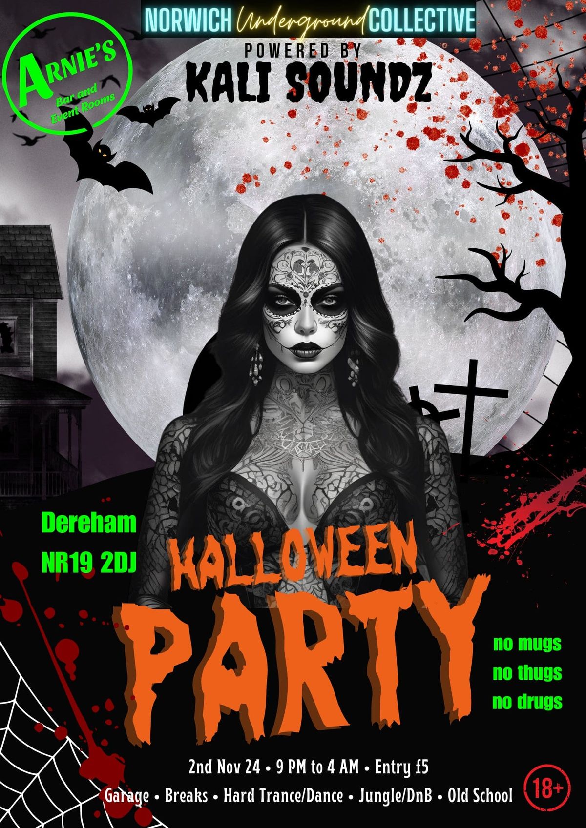 Halloween Party @ Arnies, Dereham.