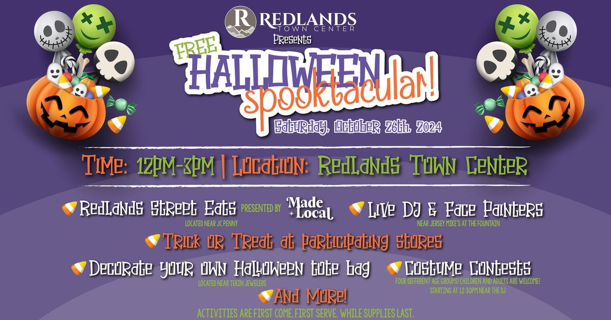 FREE Halloween Spooktacular