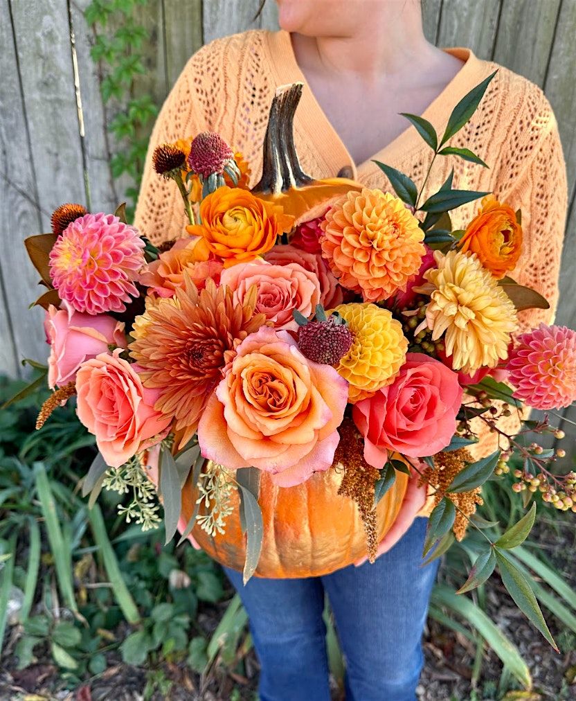 IN STUDIO - Floral Pumpkin