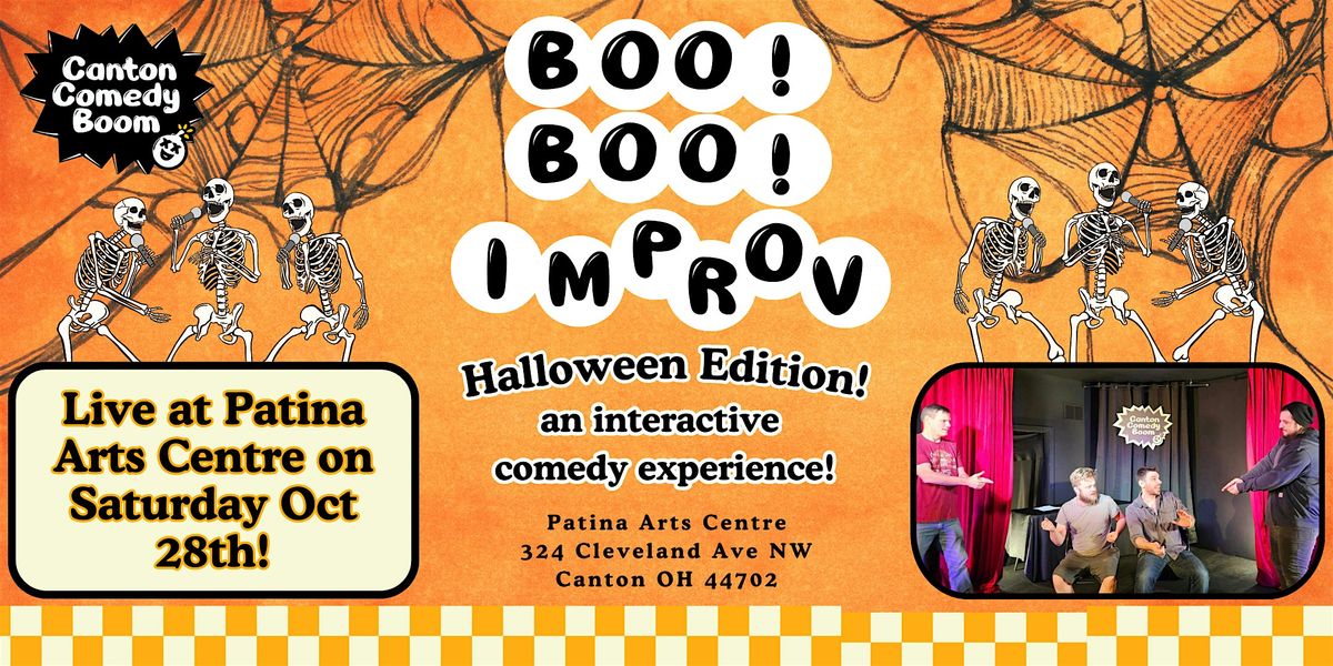 Canton Comedy Boom Presents: Boo! Boo! Improv Night: Halloween Edition