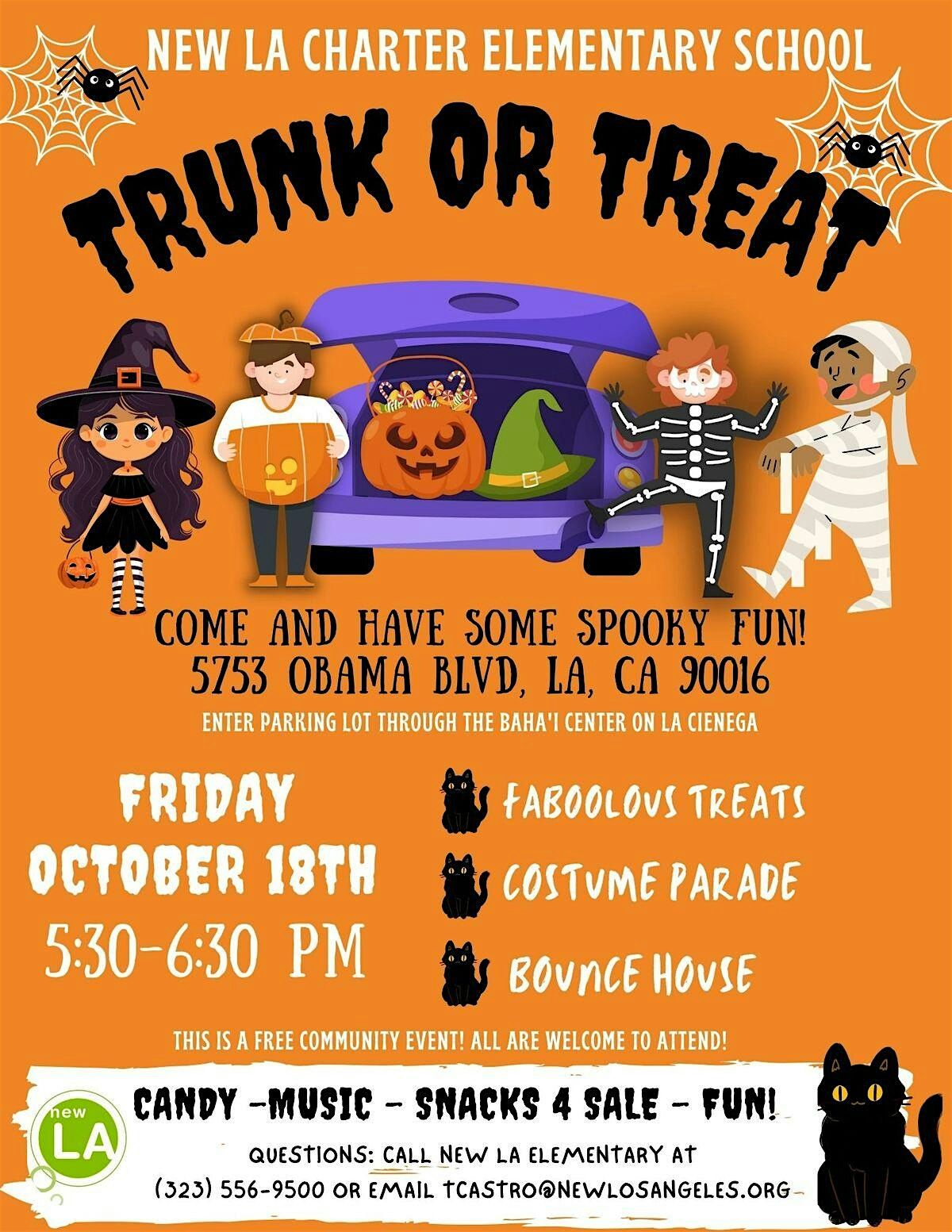 New LA Community Trunk or Treat