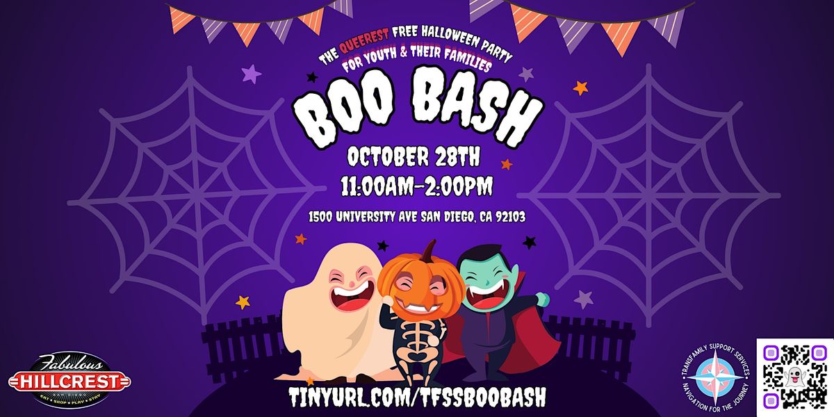 Boo Bash 2023 Pride Plaza, San Diego, CA October 28, 2023