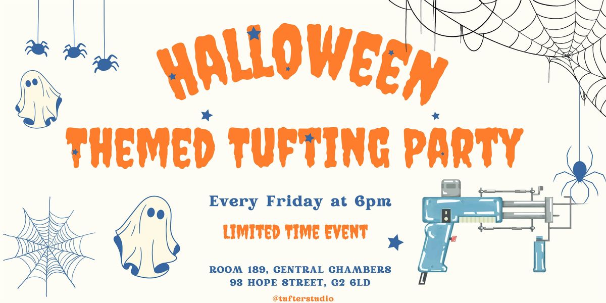 Halloween Tufting Party: Craft Spooky, One-of-a-Kind Textile Art in Glasgow