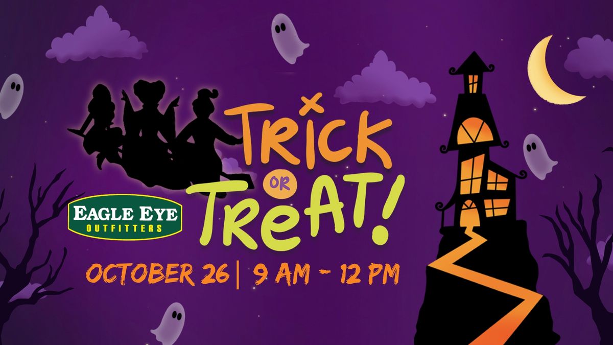 Trick or Treating at Eagle Eye Outfitters