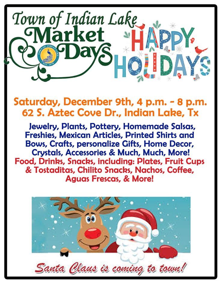 Town Of Indian Lake Christmas Market Day Town Of Indian Lake, Rio