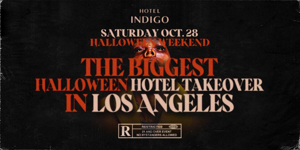 The BIGGEST Halloween Hotel Takeover Costume Party in Downtown Los