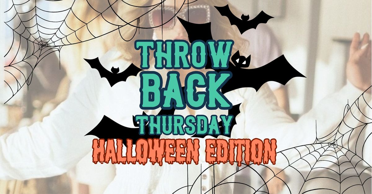 #ThrowbackThursday: Halloween Edition