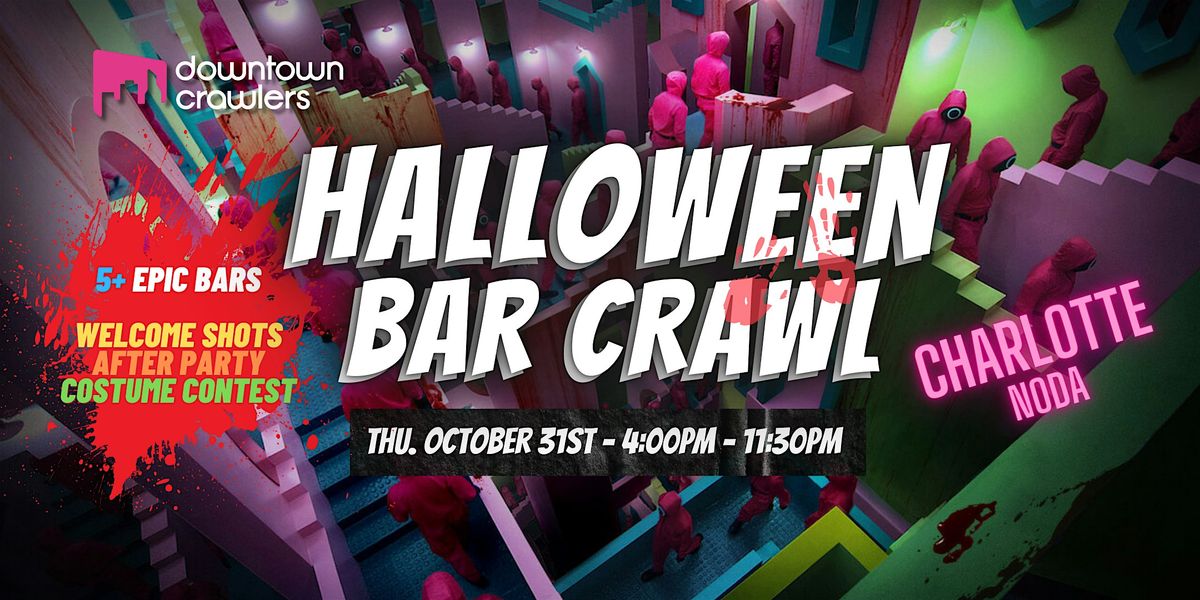 Halloween Bar Crawl 10\/31 - Charlotte (NoDa)