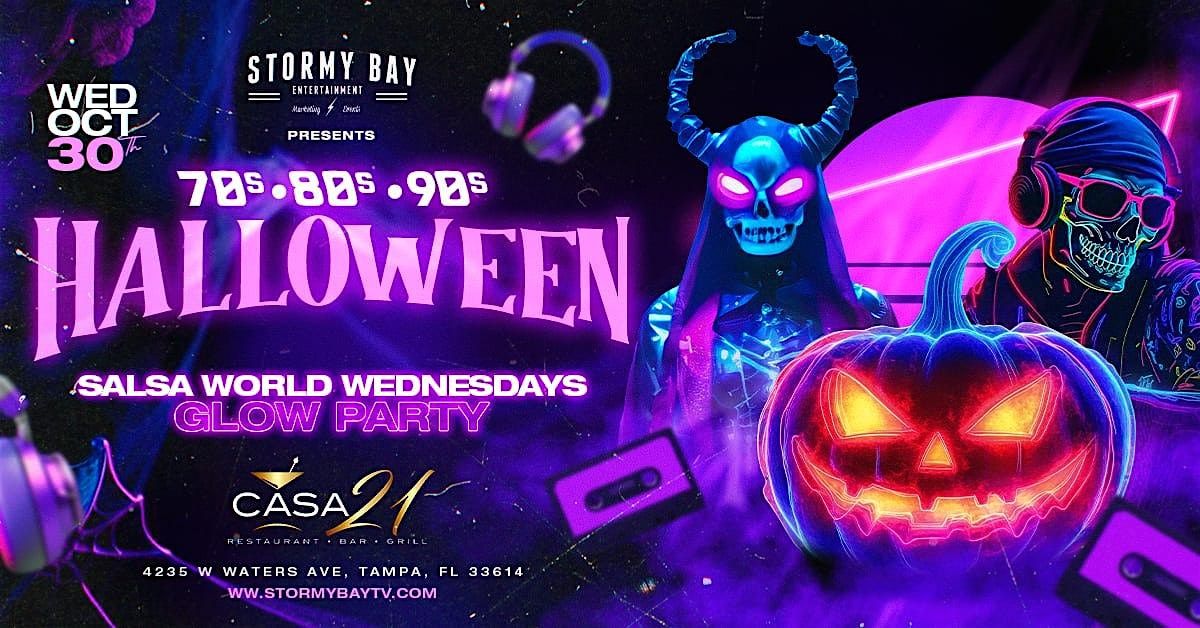 Salsa World Wednesdays HALLOWEEN Glow Party!