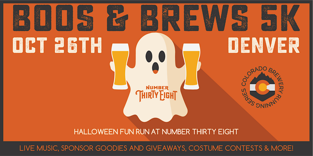 Boos & Brews Halloween 5k @ Number 38 | 2024 CO Brewery Running Series