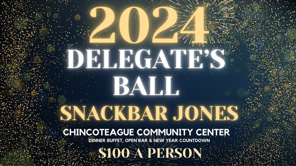 Delegates NYE Ball | Chincoteague Center | December 31 to January 1