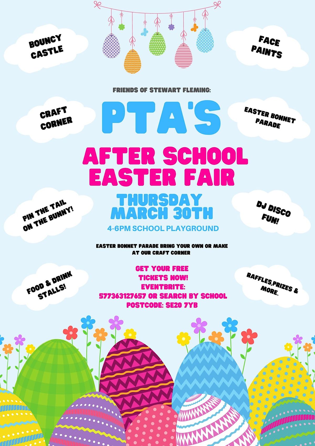 PTA  After School Easter Party