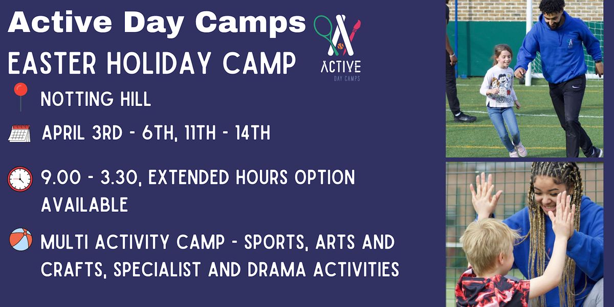 Active Day Camps Easter Holiday Camp  - Colville Primary School
