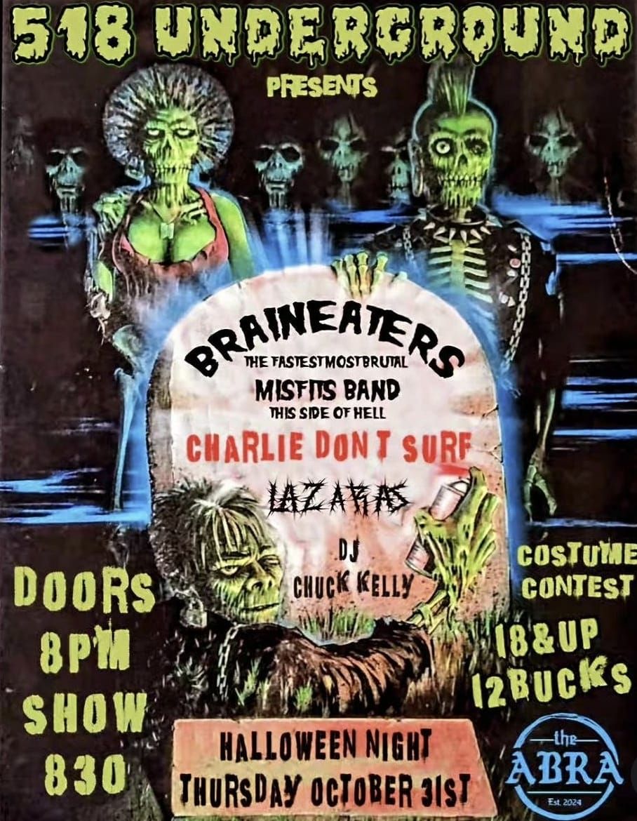 Halloween Show with THE BRAINEATERS