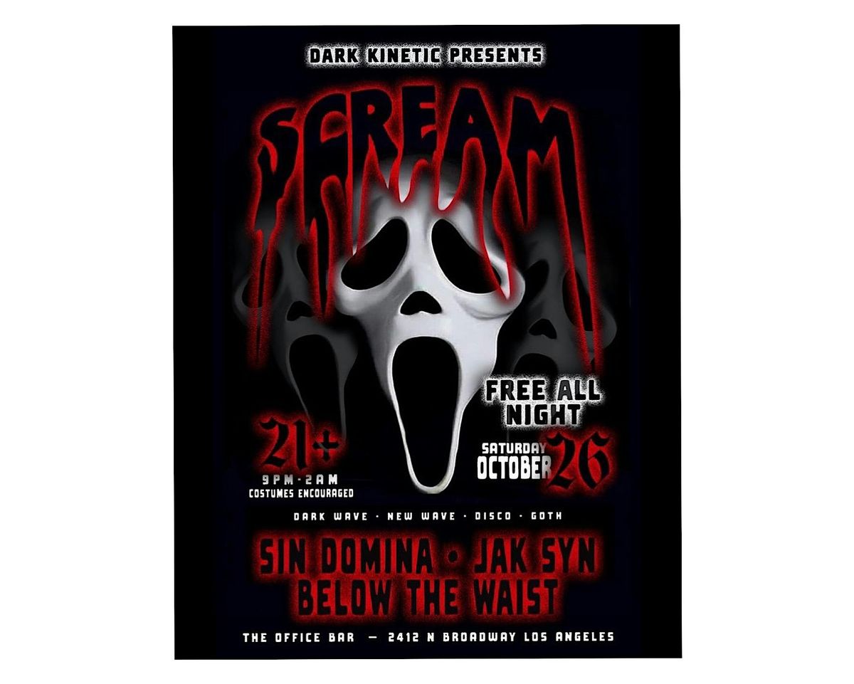 Scream Halloween Costume Party