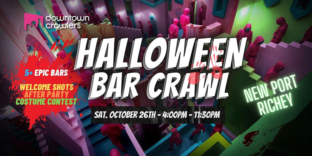 Halloween Bar Crawl 10\/26 - New Port Richey