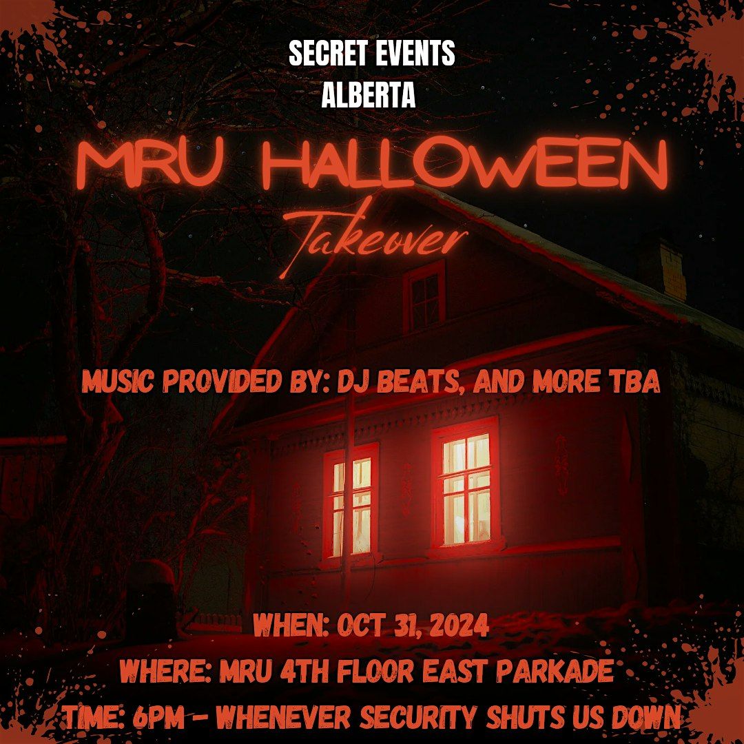 MRU HALLOWEEN TAKEOVER