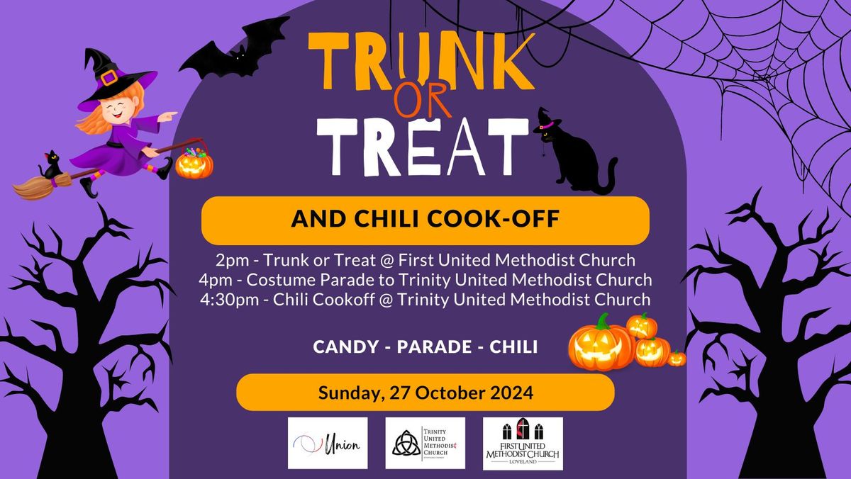 Trunk or Treat and Chili Cook-off