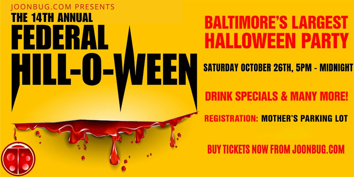 Boo-ltimore Bar Bash Baltimore's Biggest Halloween Party and Celerbration