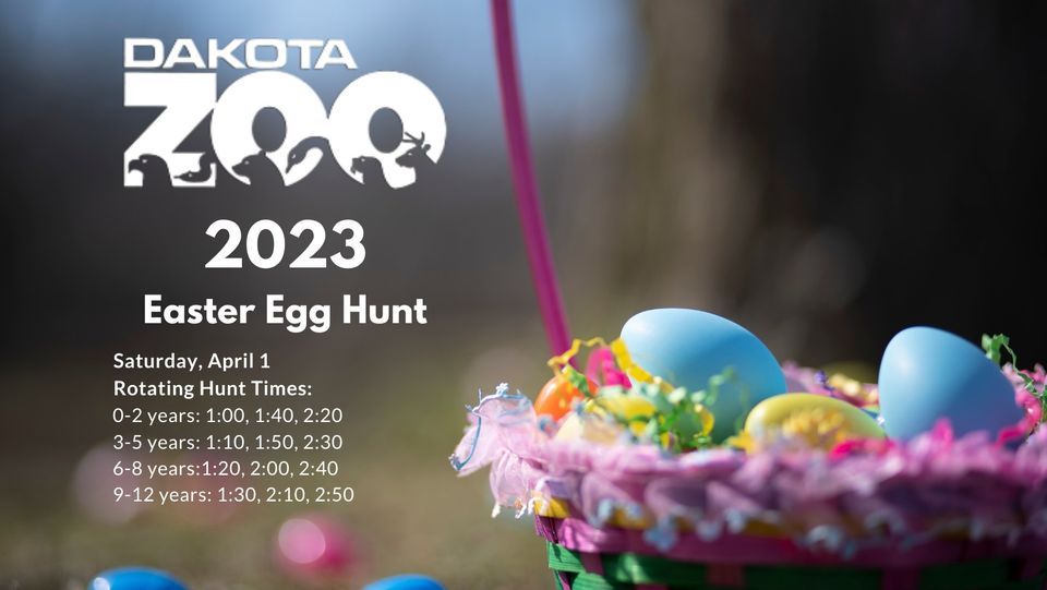 Easter Egg Hunt at Dakota Zoo Dakota Zoo, Bismarck, ND April 1, 2023