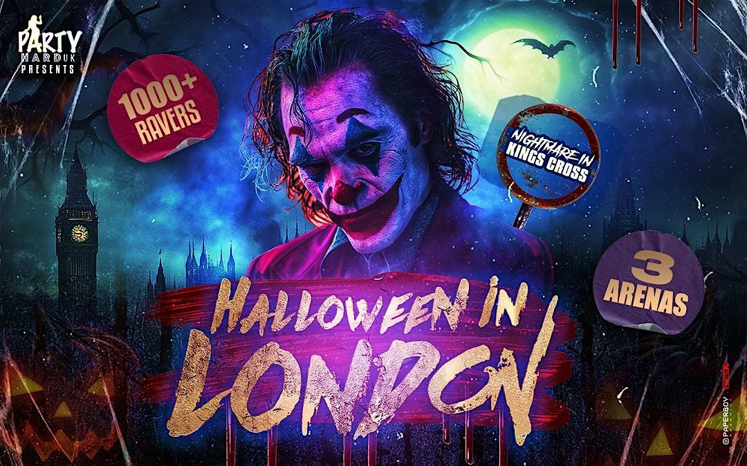 Halloween In London - Nightmare In Kings Cross