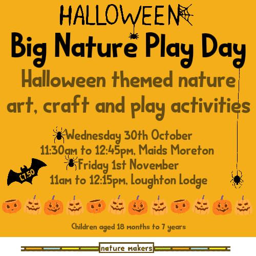 Halloween Big Nature Play Day 