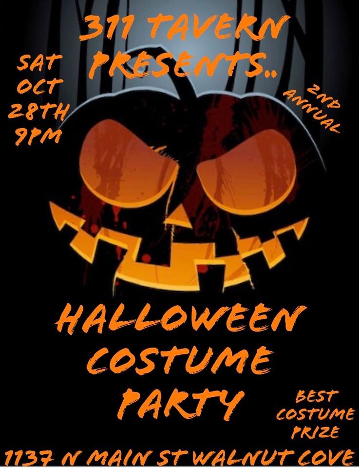 Halloween Costume Party 311 Tavern, Walnut Cove, NC October 28, 2023
