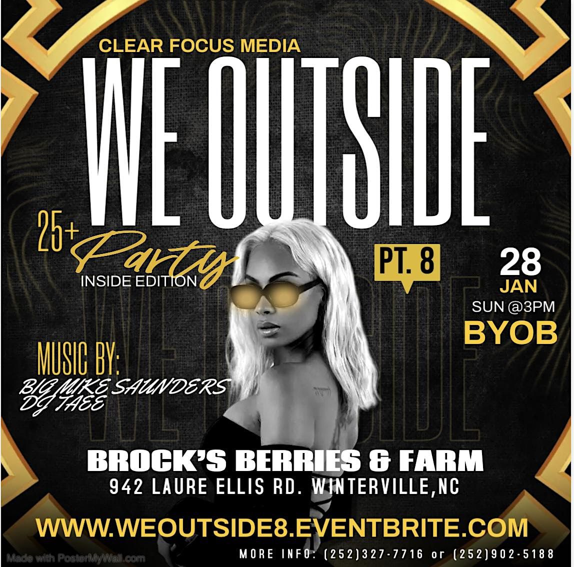 WE OUTSIDE JAM 8(Inside edition) 942 Laurie Ellis Rd, Winterville, NC