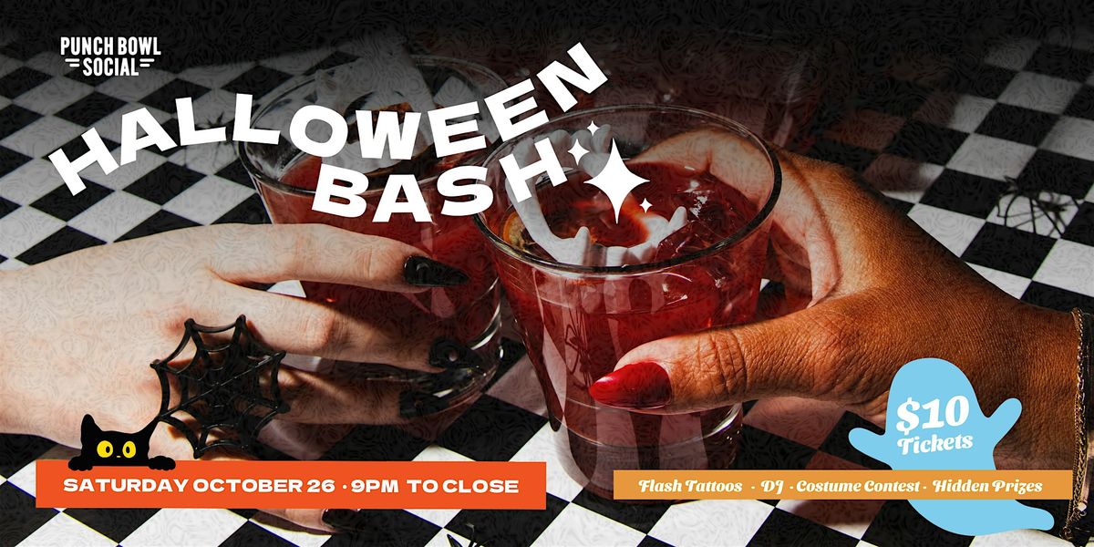 Halloween Bash at Punch Bowl Social Dallas