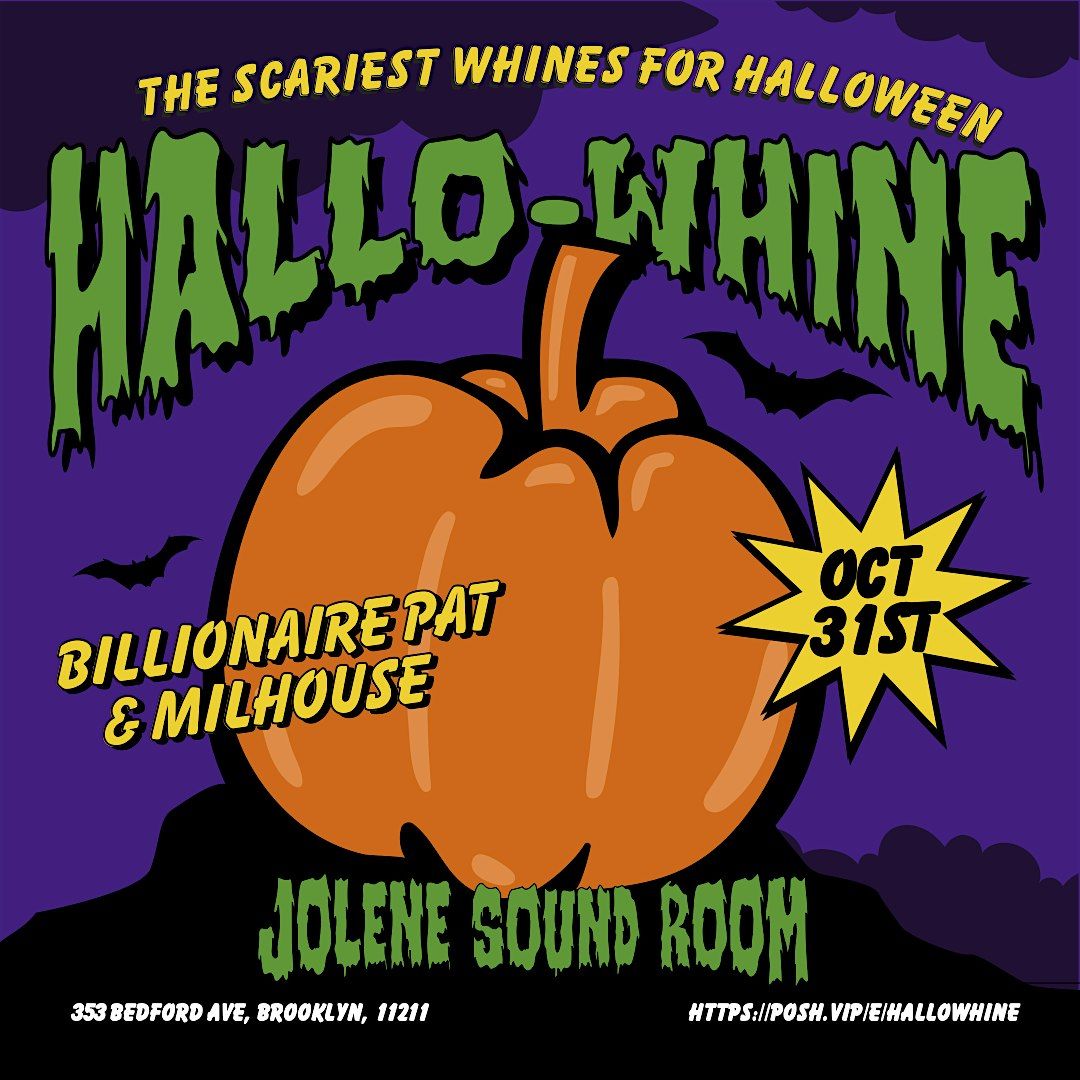 Hallo-Whine: A Caribbean Halloween Party