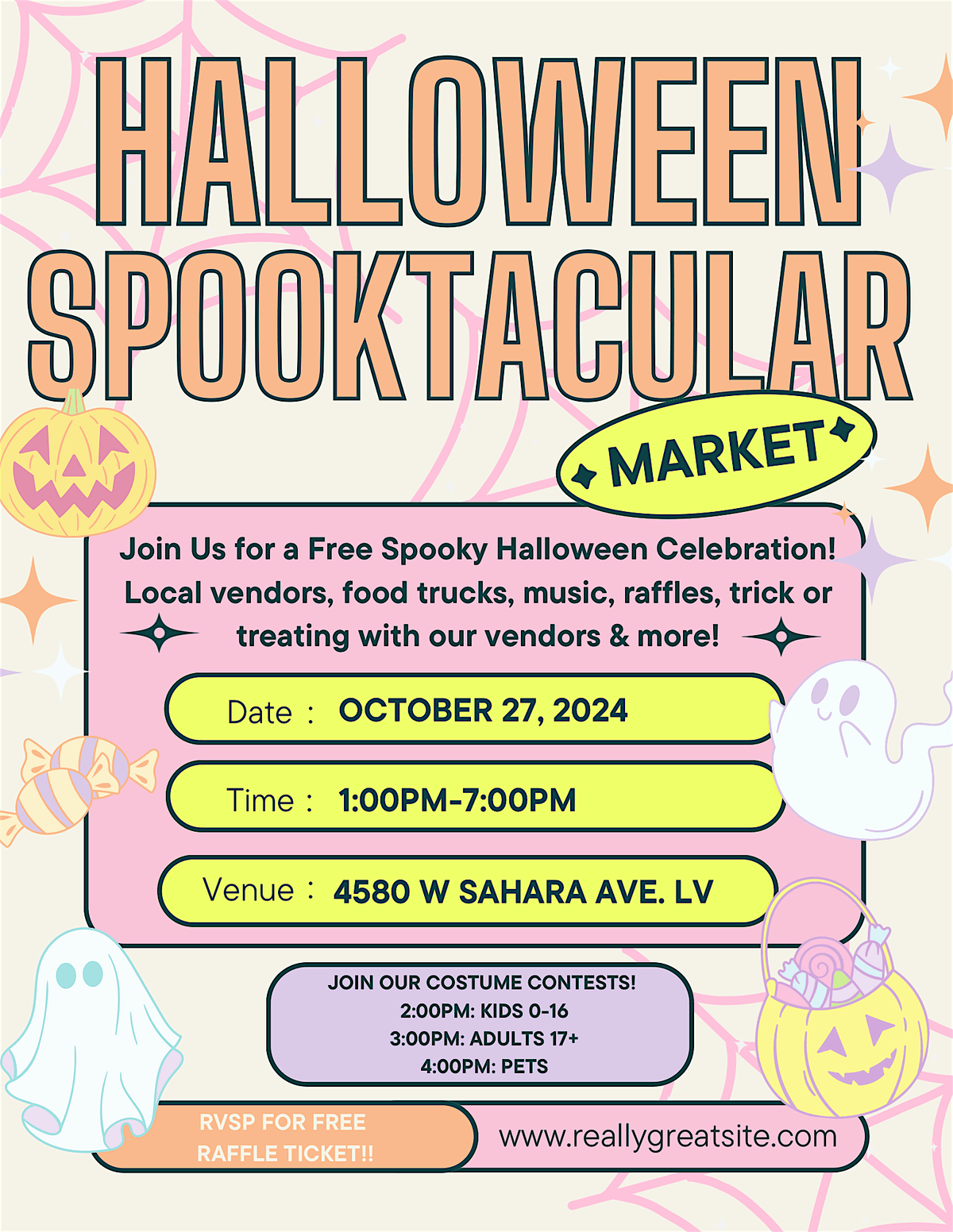 Halloween Spooktacular Market LV