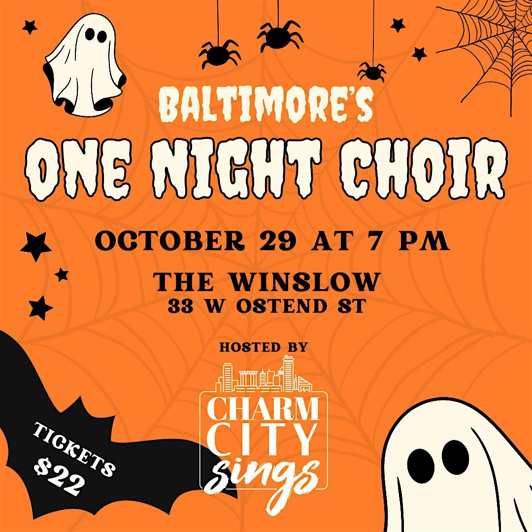 Baltimore's One Night Choir hosted by Charm City Sings