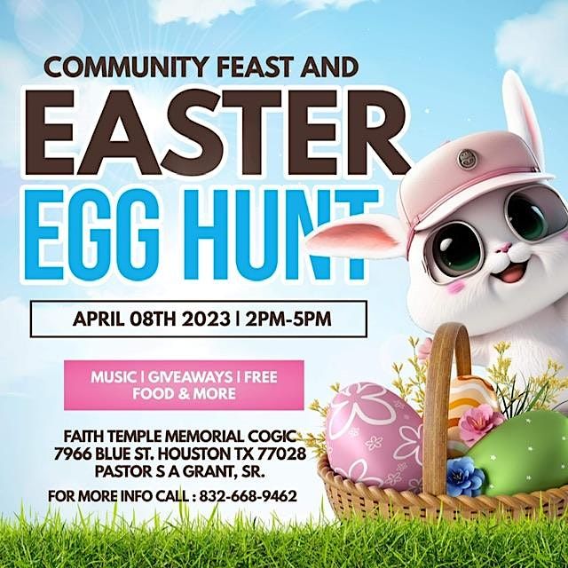 Community Feast & Easter Egg Hunt