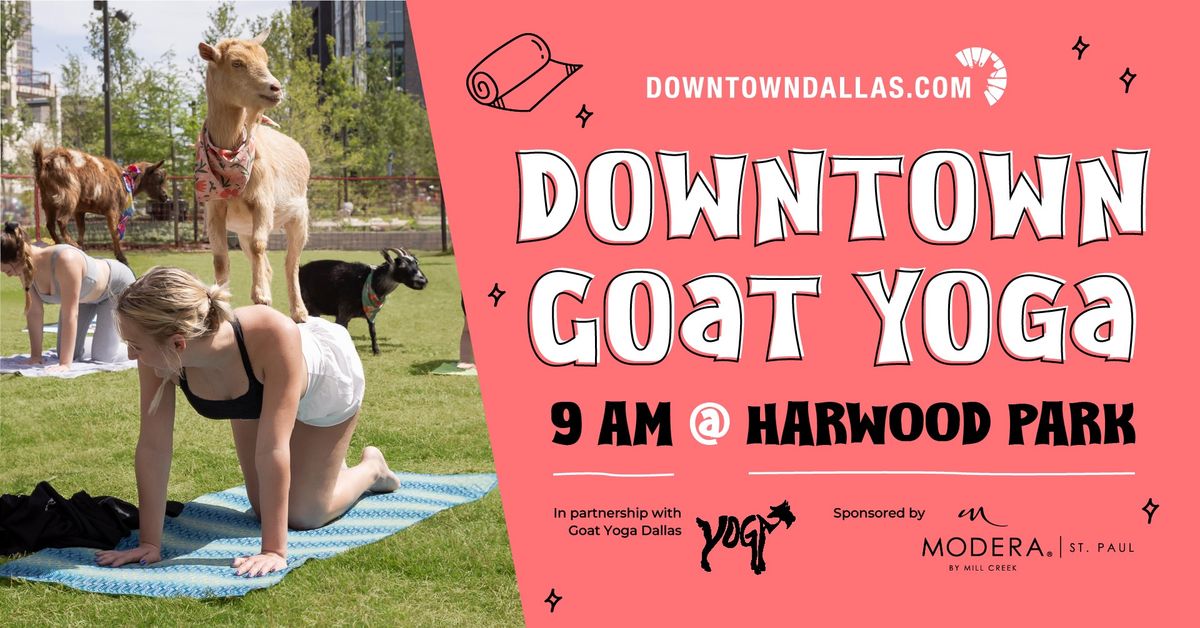 Halloween Costume Goat Yoga Downtown Dallas!