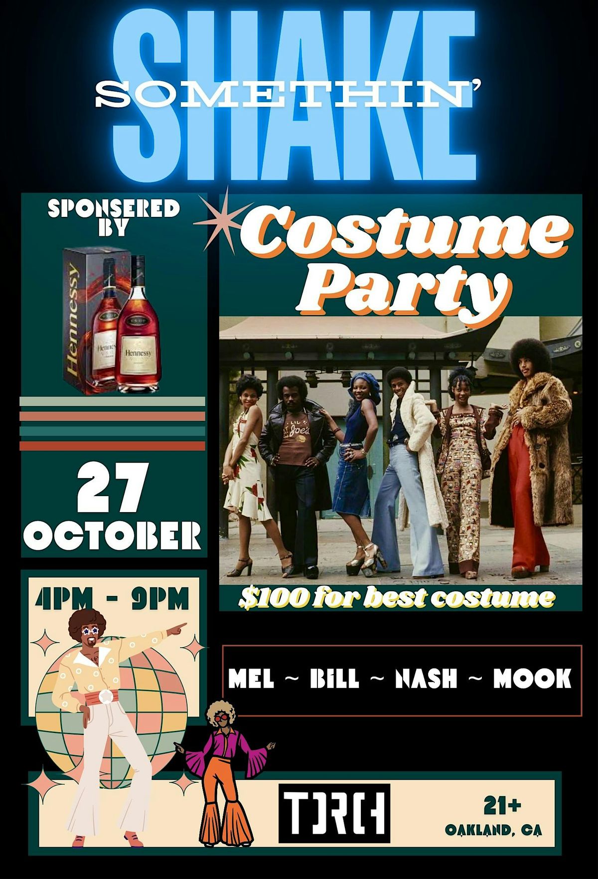 SHAKE SOMETHIN HALLOWEEN  70'S COSTUME PARTY!