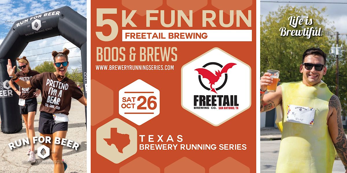 Boos & Brews 5k x Freetail Brewing | 2024 Texas Brewery Running Series