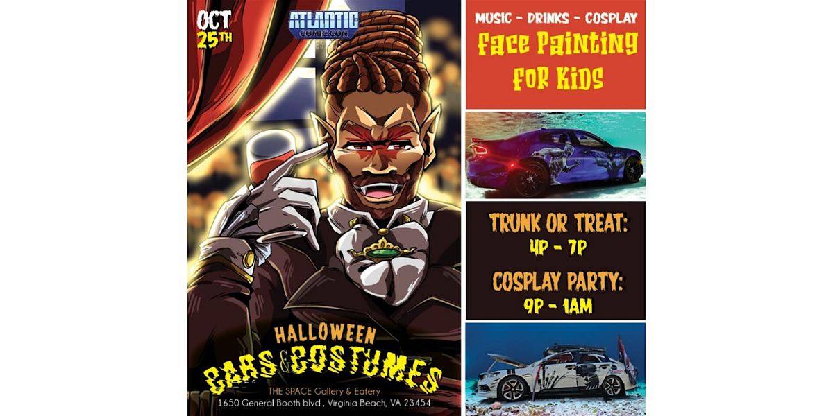 Atlantic Comic Con Presents: Cars & Costumes Halloween Event