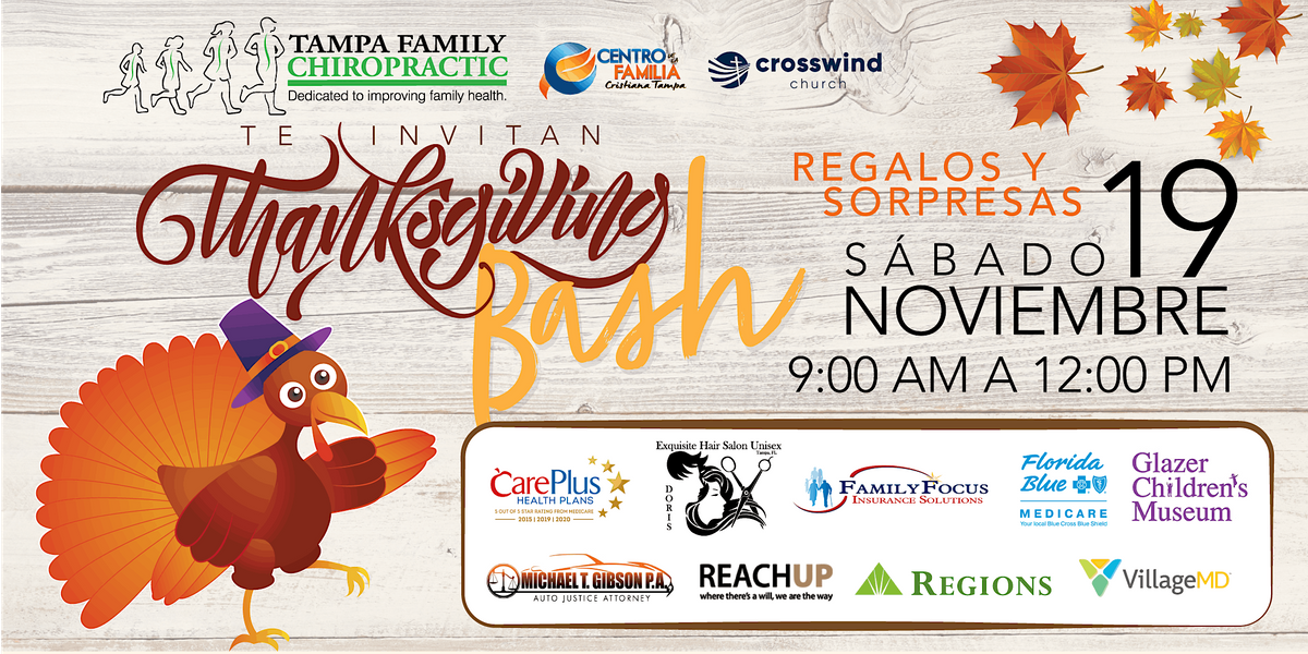 22 Thanksgiving Bash Centro De La Familia Cristiana Tampa Crosswind Church November 19 22