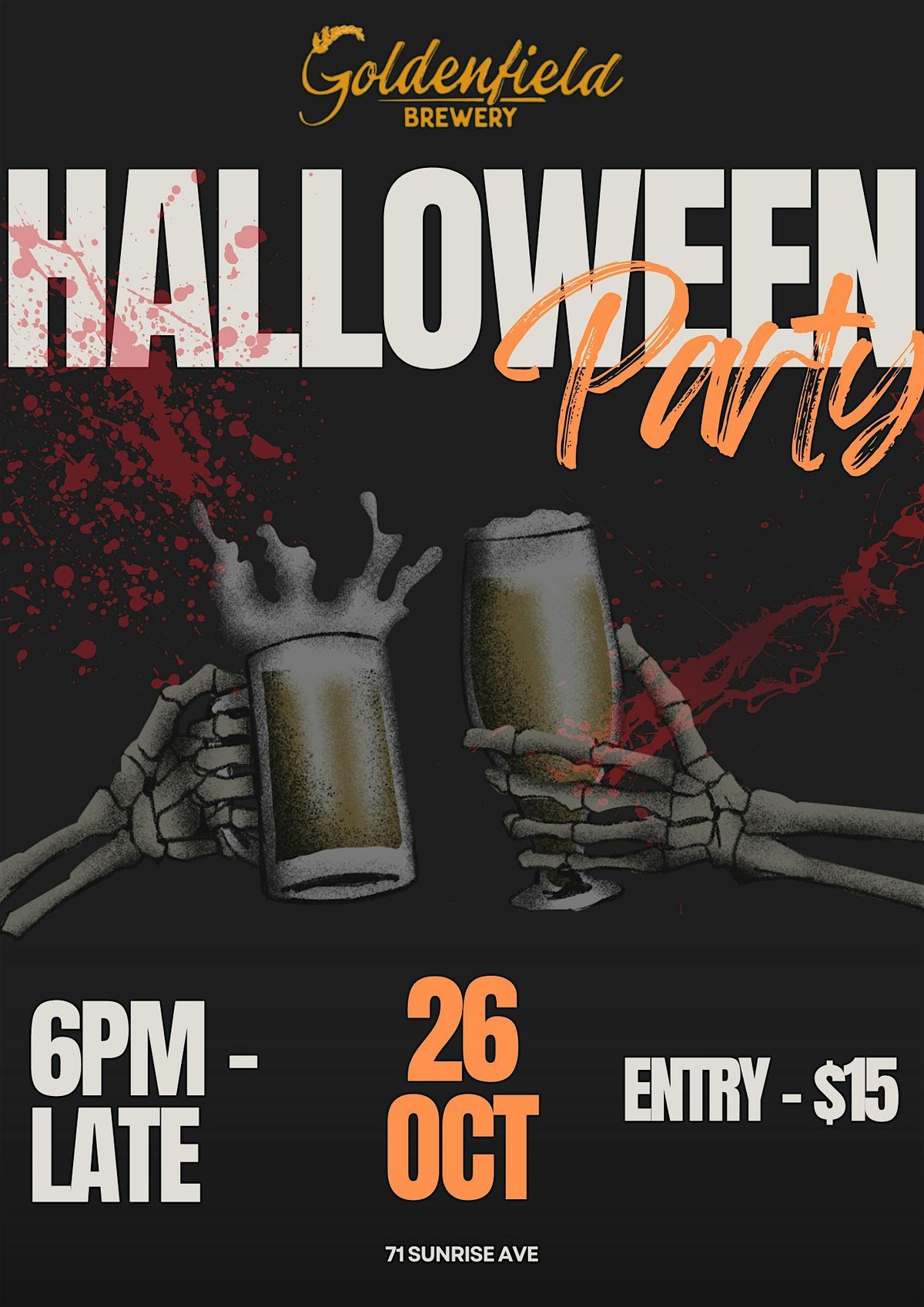 Goldenfield Brewery Halloween Party