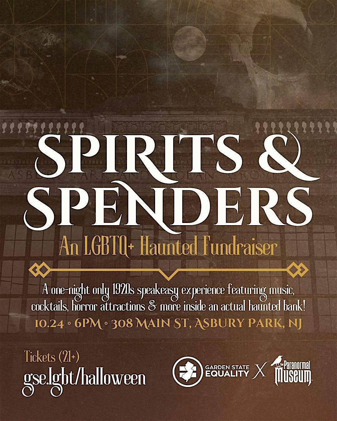 Spirits & Spenders: An LGBTQ+ Halloween Fundraiser