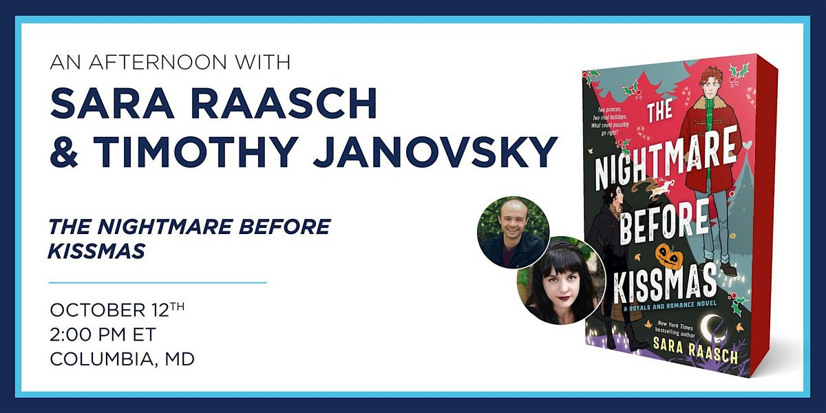 An Afternoon with Bestselling Authors, Sara Raasch & Timothy Janovsky