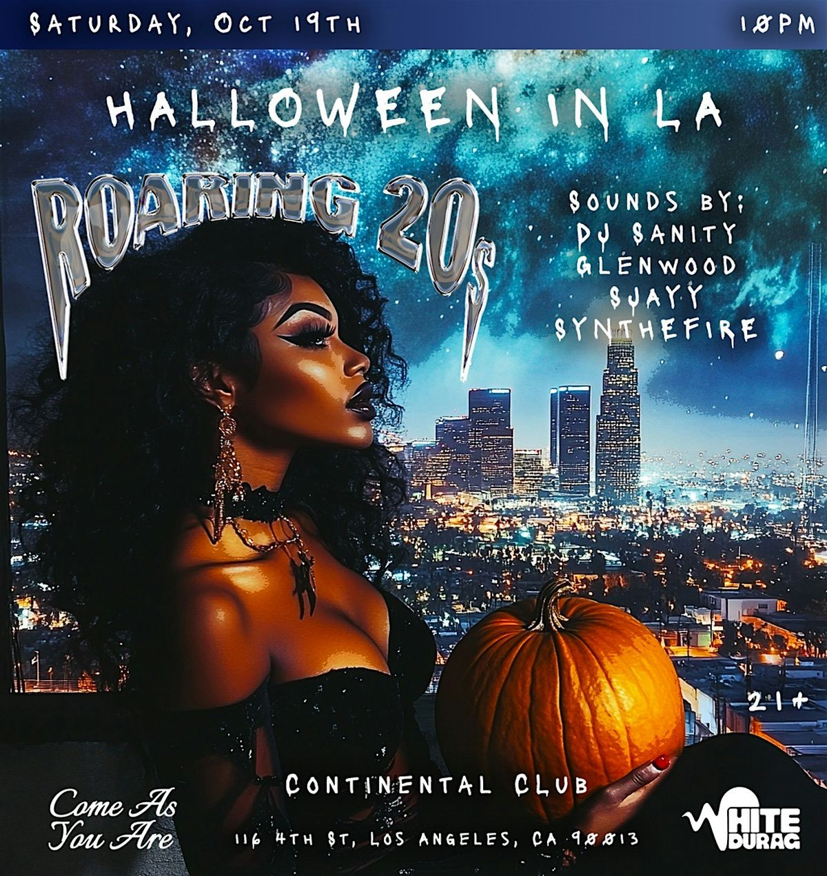 ROARING 20'S | HALLOWEEN BASH 2024 @ THE CONTINENTAL | LOS ANGELES