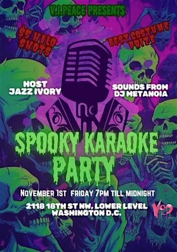 Spooky Karaoke Party