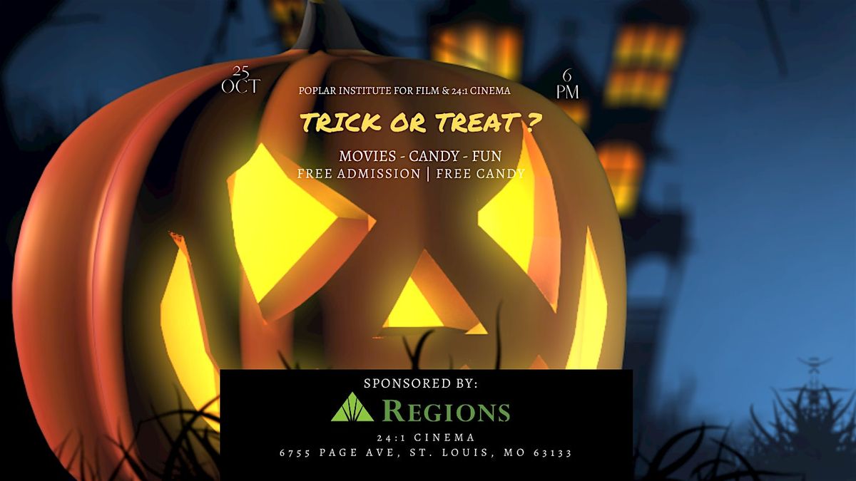 Trick or Treat at 24:1 Cinema!