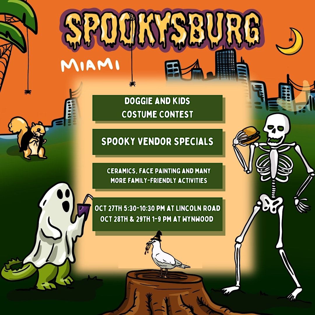 Spookysburg Miami Goosebumps Halloween Market Lincoln Road 1111