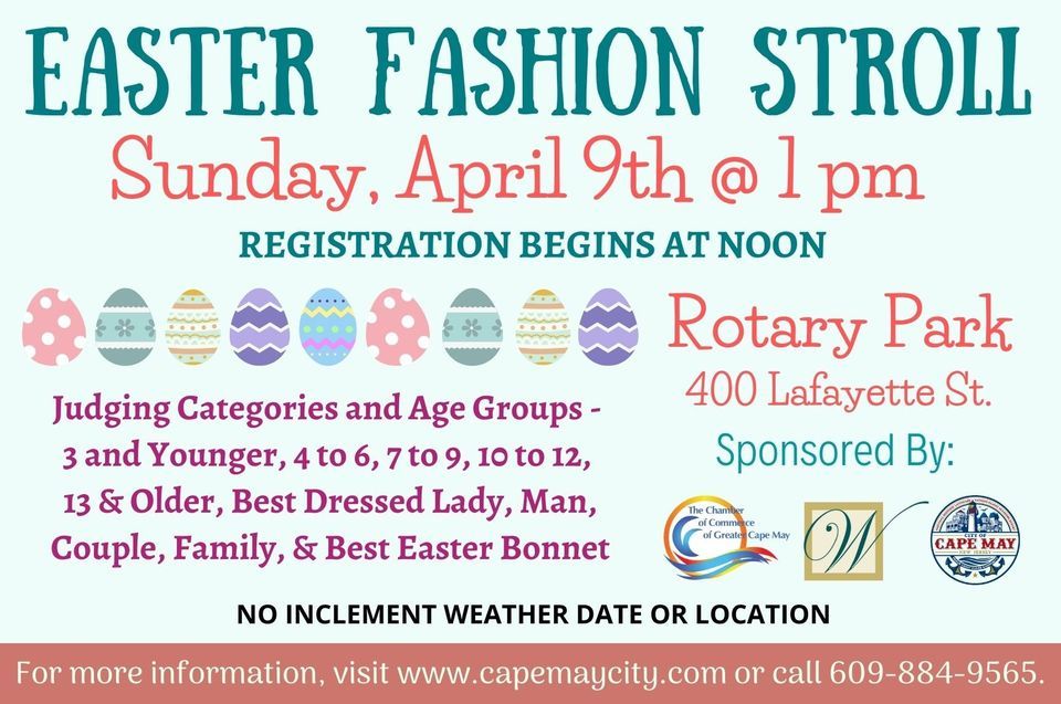 Cape May Easter Fashion Stroll