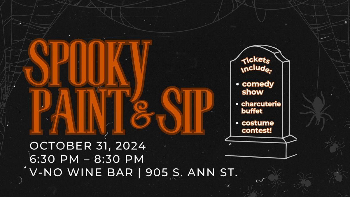 Spooky Paint & Sip