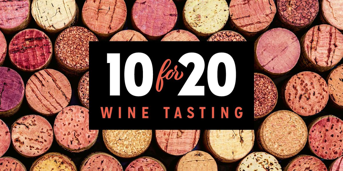 October 10 for $20 Tasting Wine on High